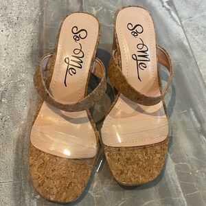 New clear and cork slides